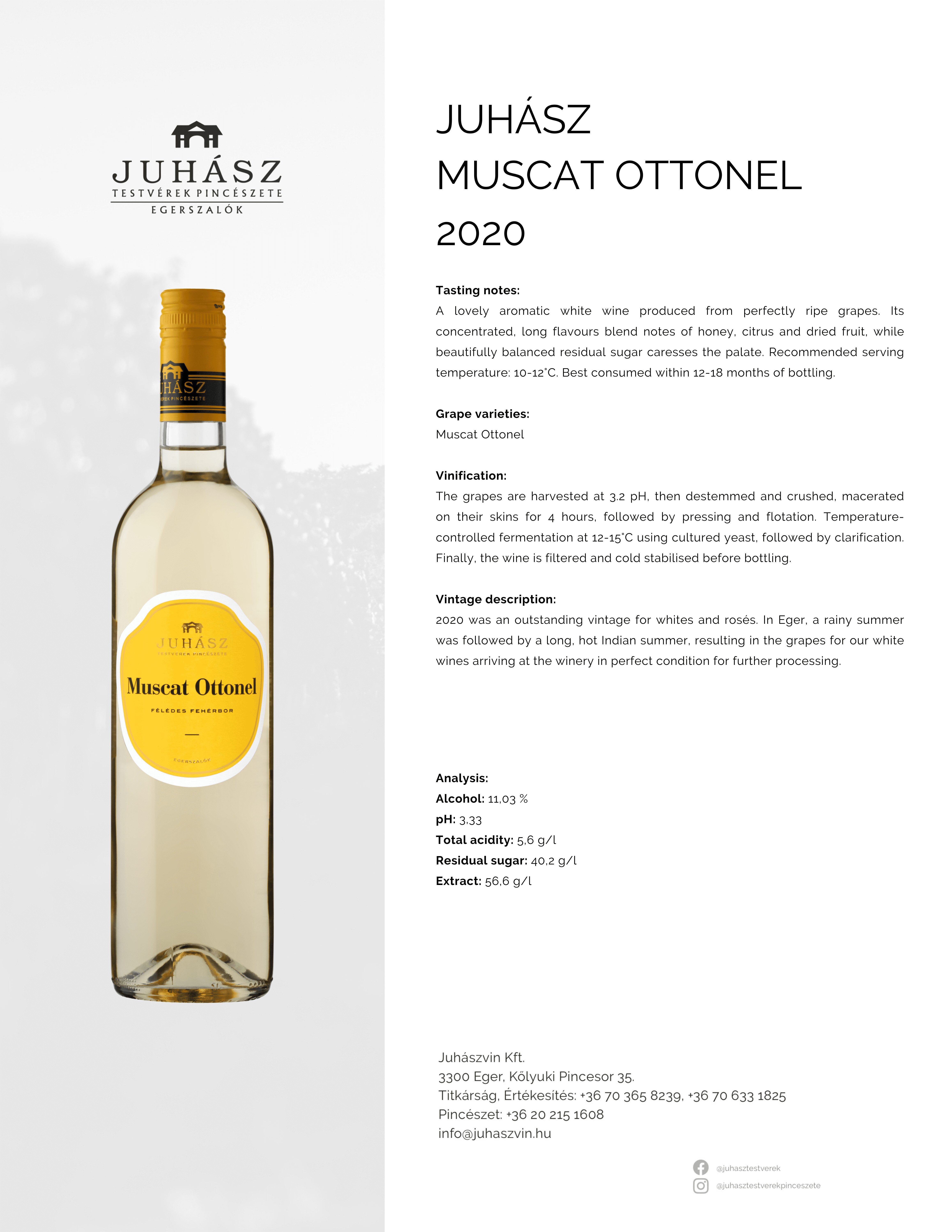 Muscat Ottonel - MOVIN Wine Export Agency